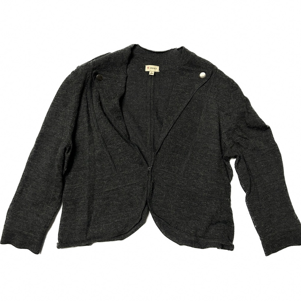 Women’s Cremieux Gray Crop Sweater size L